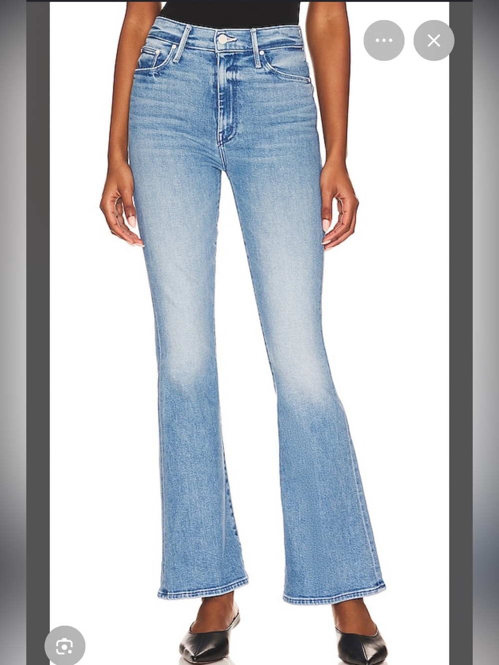 MOTHER High-Waisted Weekender Skimp shade On The Run Jeans